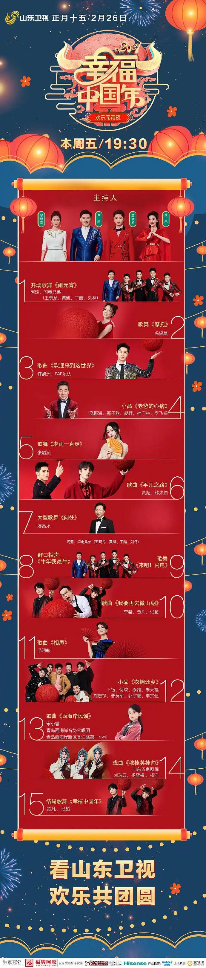 “幸福中国年”2021山东欢乐元宵夜封面图